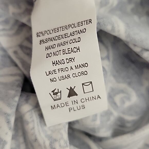 EEVEE Women's One Size Plus Full Length Stretch Basic Comfort Leggings (NWT) - Picture 8 of 8